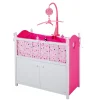 Poppenmeubels>My Beautiful Dolls Room Poppenbed Ledikant Met Muziek