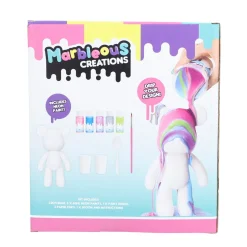 Gips> Pouring marble beer set compleet groot