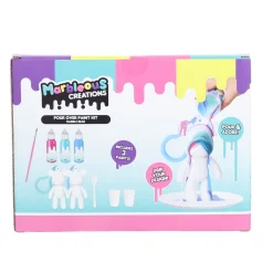 Gips> Pouring marble beer sleutelhanger maken set 2st.