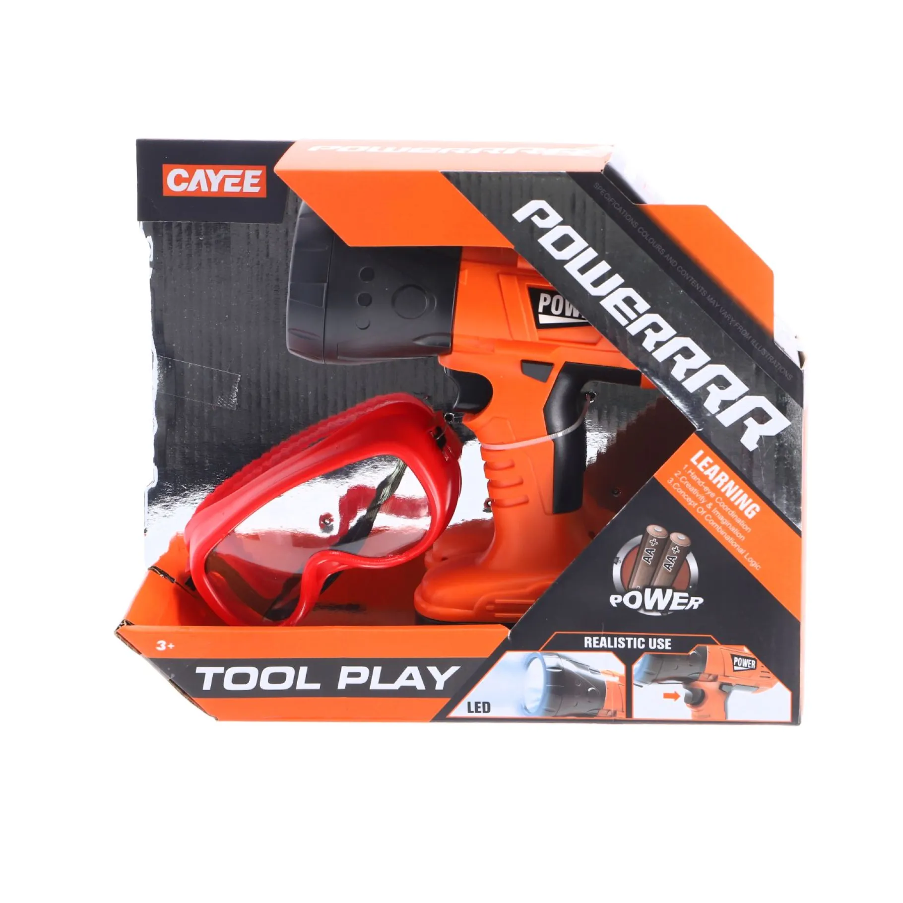 Werkbank / Gereedschap|Jongens>Powerrrr Gereedschap Lamp Met Bril B/O