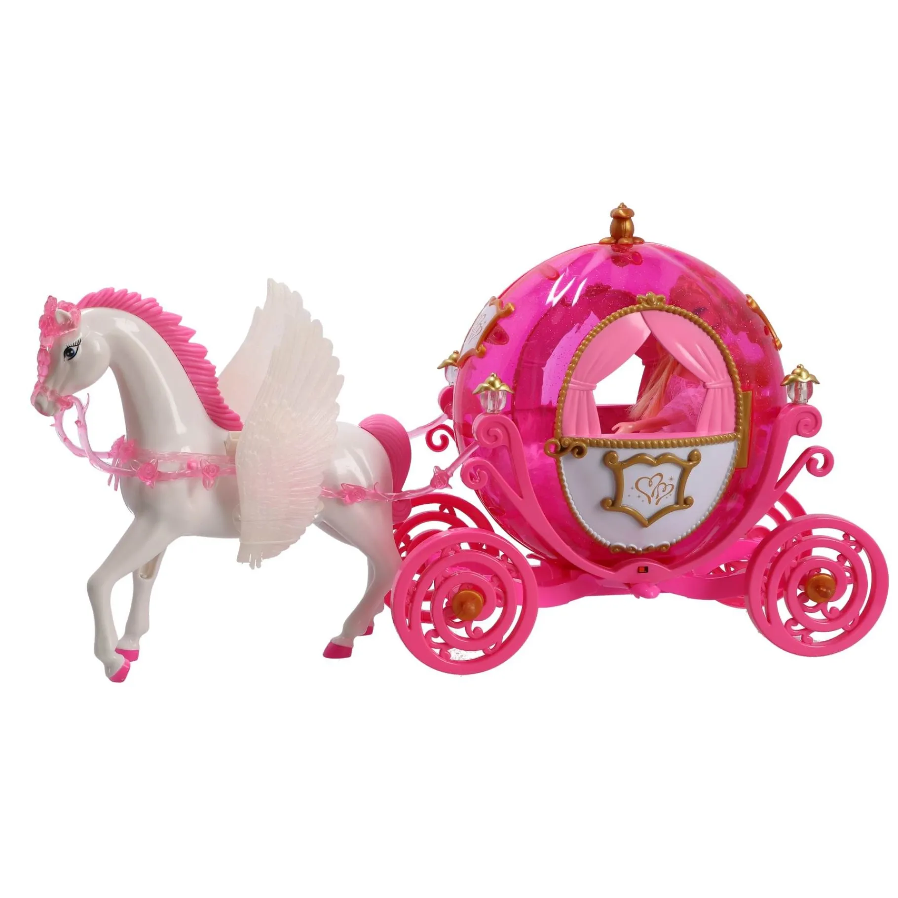 Meisjes|Speelsets> Prinses paardenkoets met licht