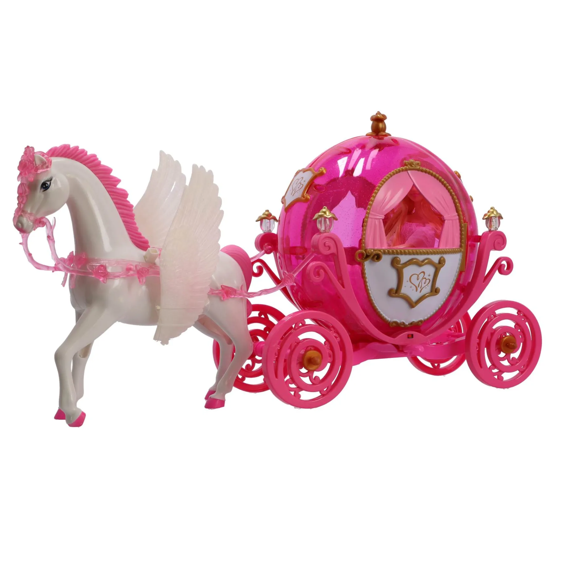 Meisjes|Speelsets> Prinses paardenkoets met licht