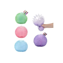 Fidget Toys> Pufferz Pufferbal two tone pastel 23 cm 4 assorti