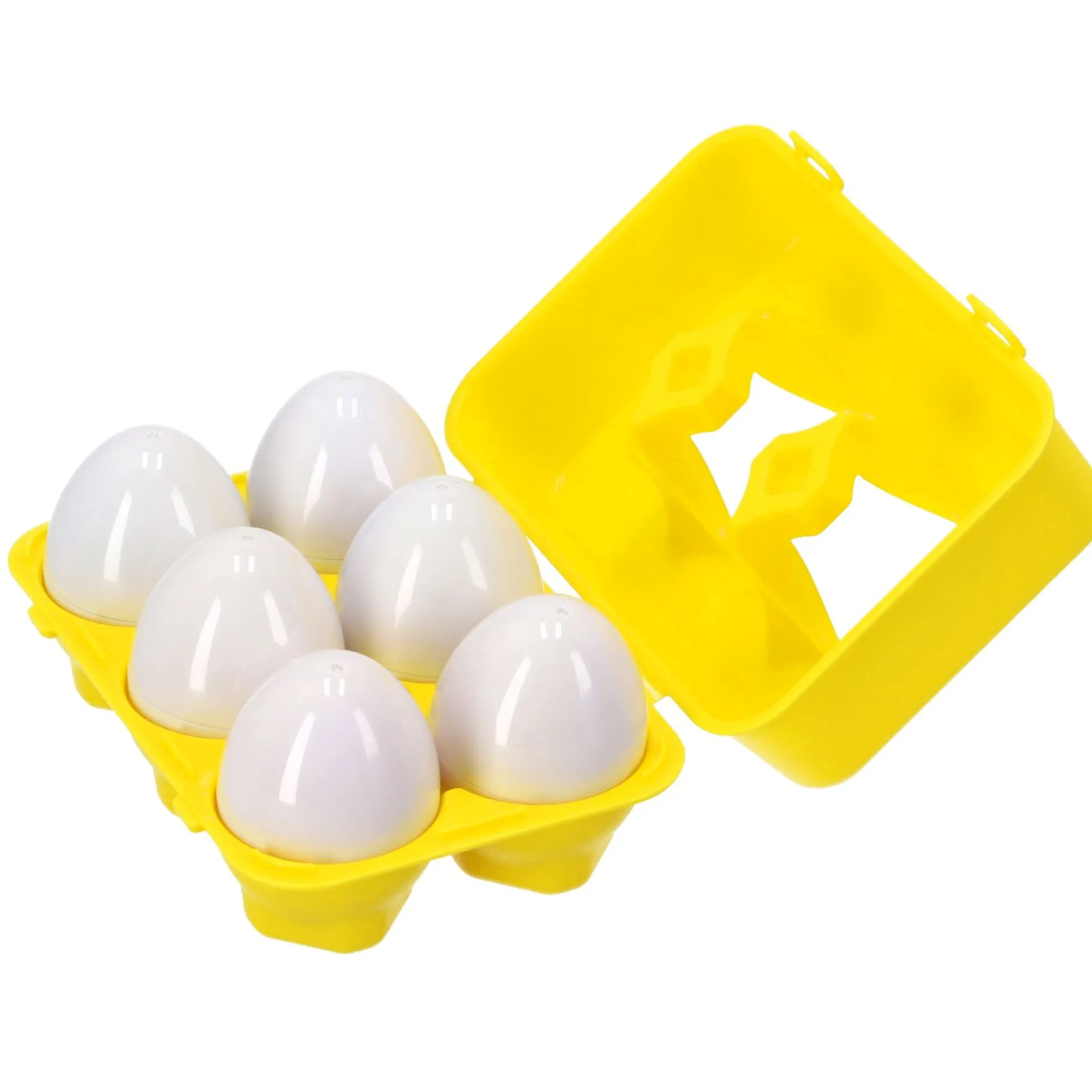 Vormenstoven> Puzzel Eieren In Doos 6 Stuks