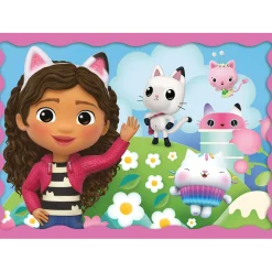 Legpuzzels>Trefl Puzzel Gabby's Dollhouse 4 in 1