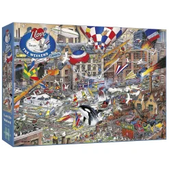 Legpuzzels> Puzzel Gibsons 1000 Stuk I Love The Weekend