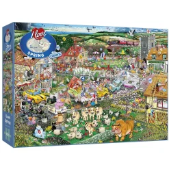 Legpuzzels> Puzzel Gibsons 1000 Stuk I Love Spring