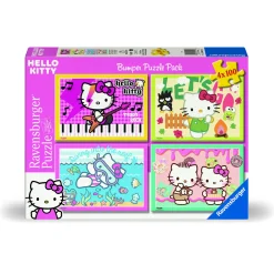 Legpuzzels> Puzzel Hello Kitty 4 in 1 100 stukjes