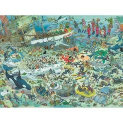 Legpuzzels>Jumbo Puzzel Jan Van Haasteren Diepzee 1000 Stukjes