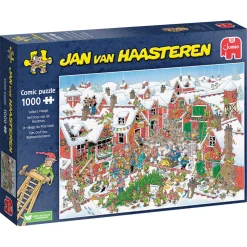 Legpuzzels>Jumbo Puzzel Jan van Haasteren Het Dorp Van De Kerstman  1000 stukjes