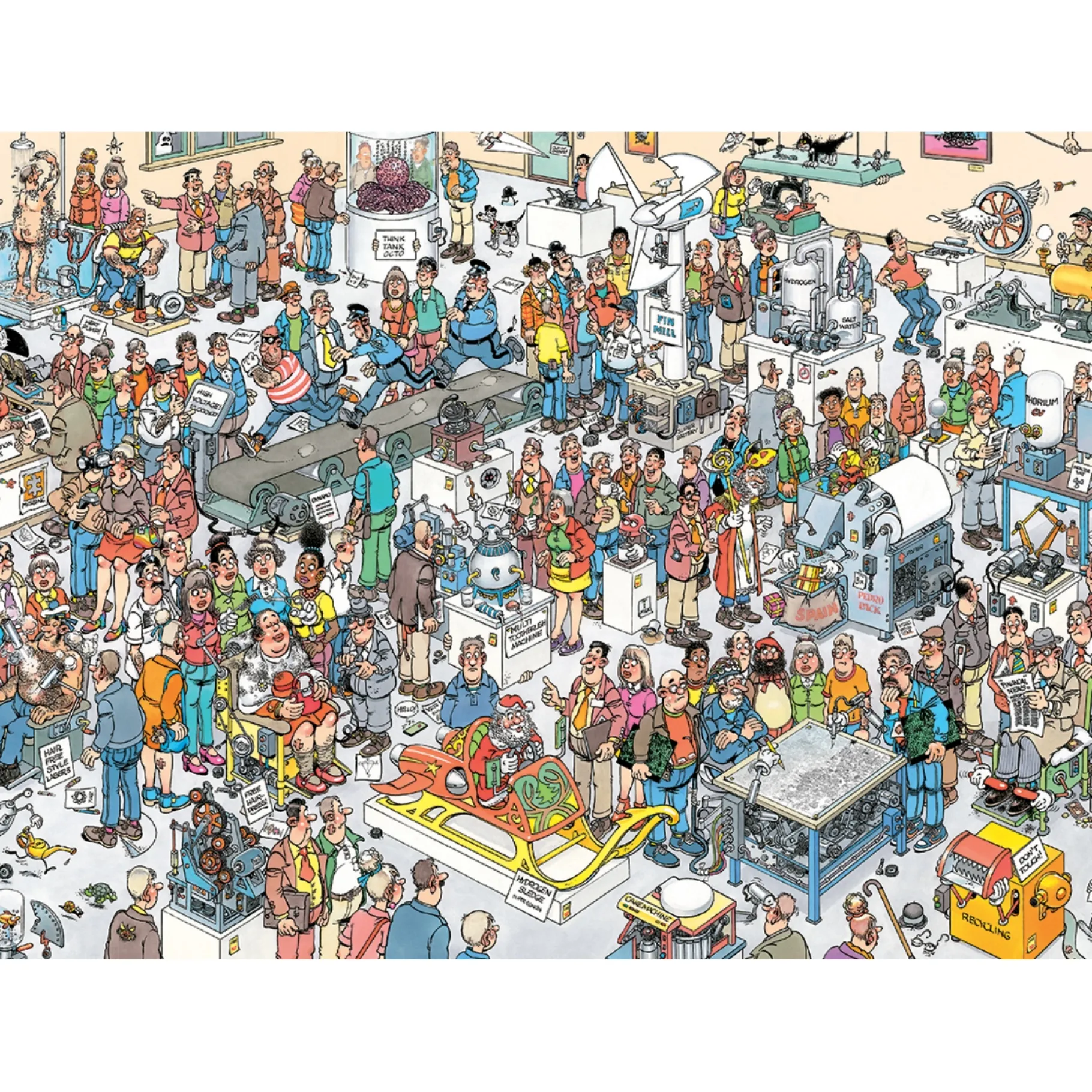 Legpuzzels>Jumbo Puzzel Jan Van Haasteren Beurs Van De Toekomst 1000 Stukjes