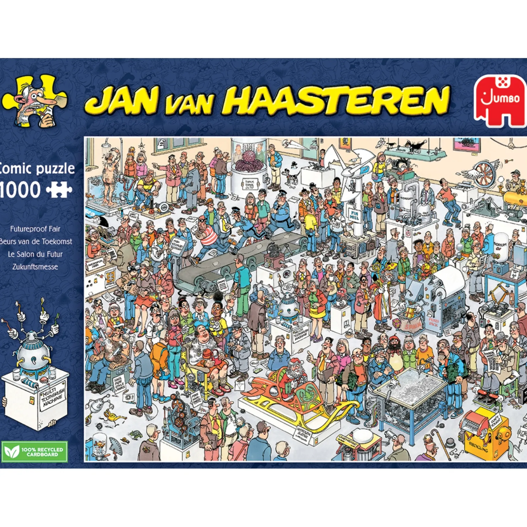 Legpuzzels>Jumbo Puzzel Jan Van Haasteren Beurs Van De Toekomst 1000 Stukjes