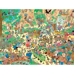 Legpuzzels>Jumbo Puzzel Jan Van Haasteren Vrolijke Fladderaars Puzzel Jan Van Haasteren Vrolijke Fladderaars 1000