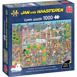 Legpuzzels>Jumbo Puzzel Jan van Haasteren Nijmeegse 4-Daagse 100 jaar 1000 stukjes