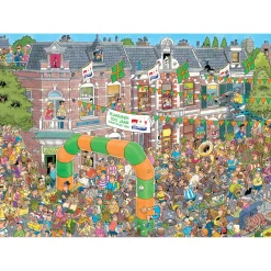 Legpuzzels>Jumbo Puzzel Jan van Haasteren Nijmeegse 4-Daagse 100 jaar 1000 stukjes