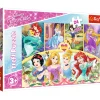 Legpuzzels>Trefl Puzzel Maxi Princess Magic Of Memo 24 Stukjes