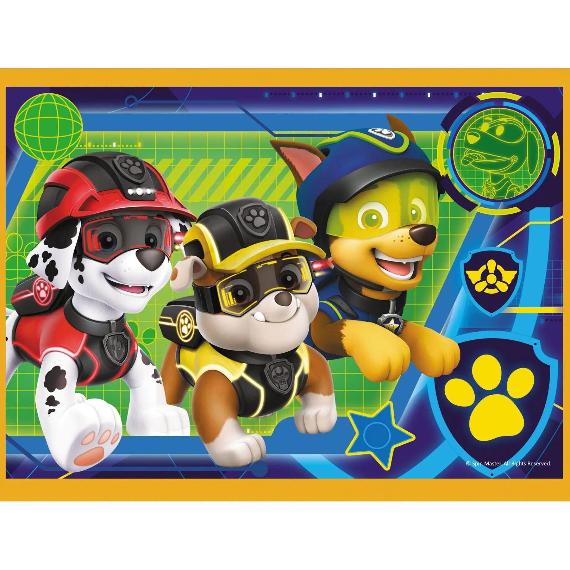 Legpuzzels> Puzzel Paw Patrol 4 in 1