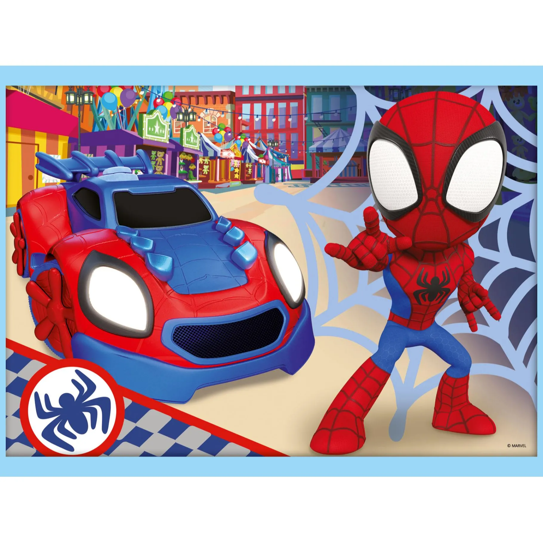 Legpuzzels>Trefl Puzzel Spidey and Friends 4 in 1