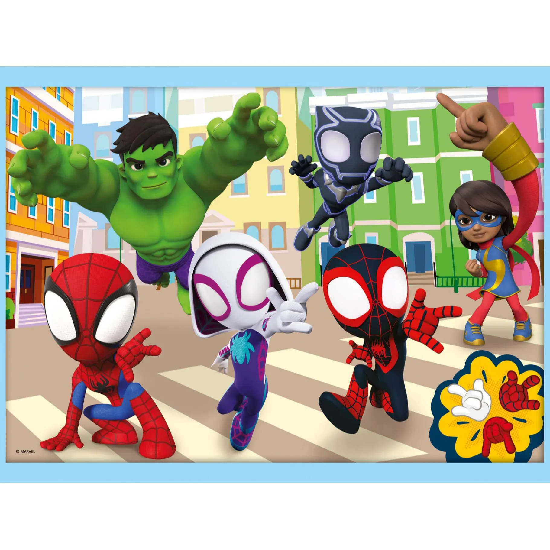 Legpuzzels>Trefl Puzzel Spidey and Friends 4 in 1