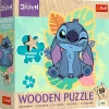 Legpuzzels>Trefl Puzzel Stitch hout figuur 50 stukjes luxe