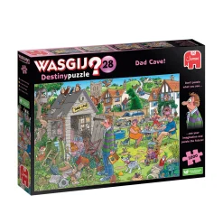 Legpuzzels>Jumbo Puzzel Wasgij 28 Mancave Van Pa! 1000 stukjes