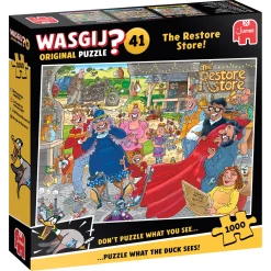 Legpuzzels> Puzzel Wasgij Original 41 MotormakeOver! (1000)