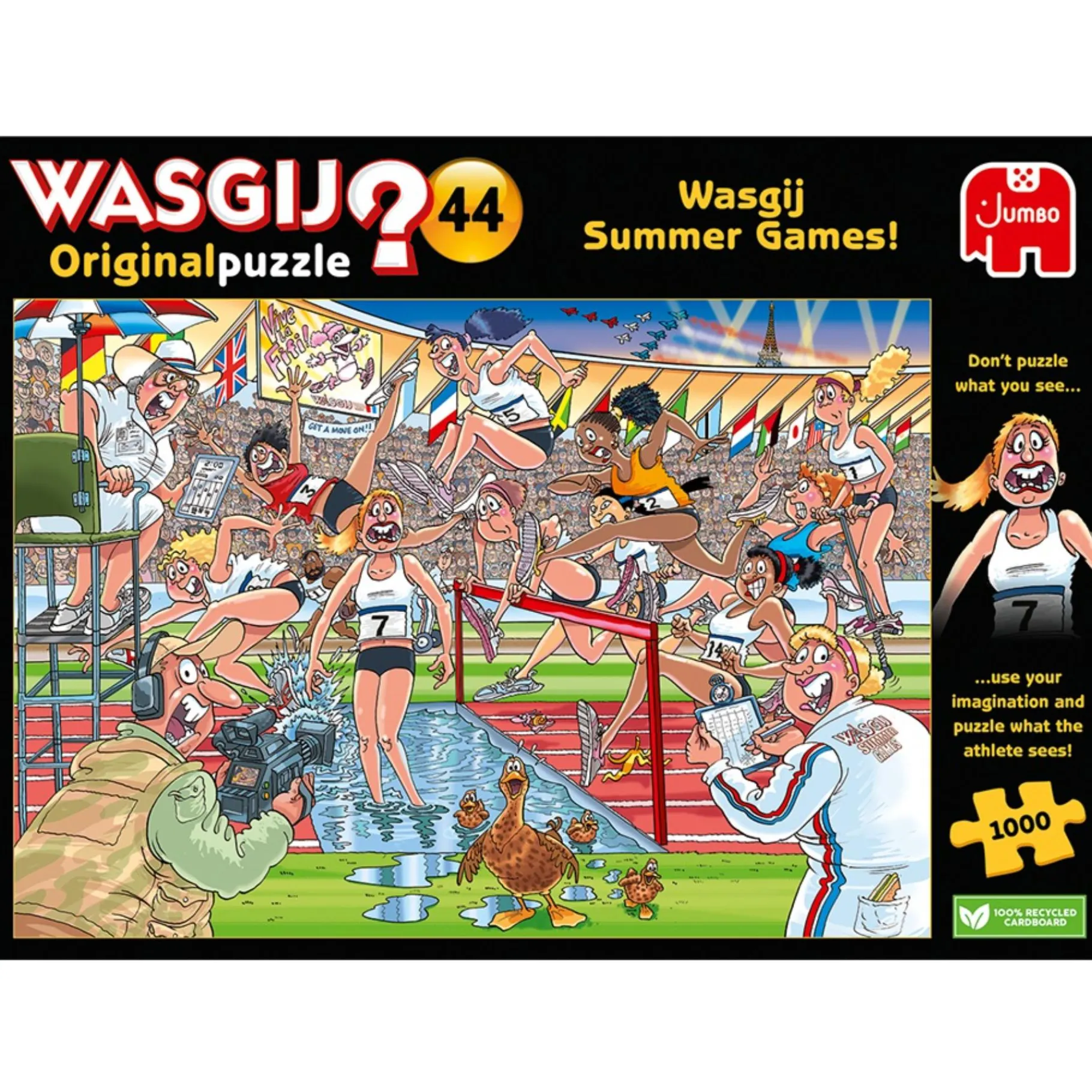 Legpuzzels> Puzzel Wasgij Original 44 zomerspelen 1000 stukjes