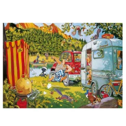 Legpuzzels>Jumbo Puzzel Wasgij Retro Original 7 Bear necessities! 1000 stukjes