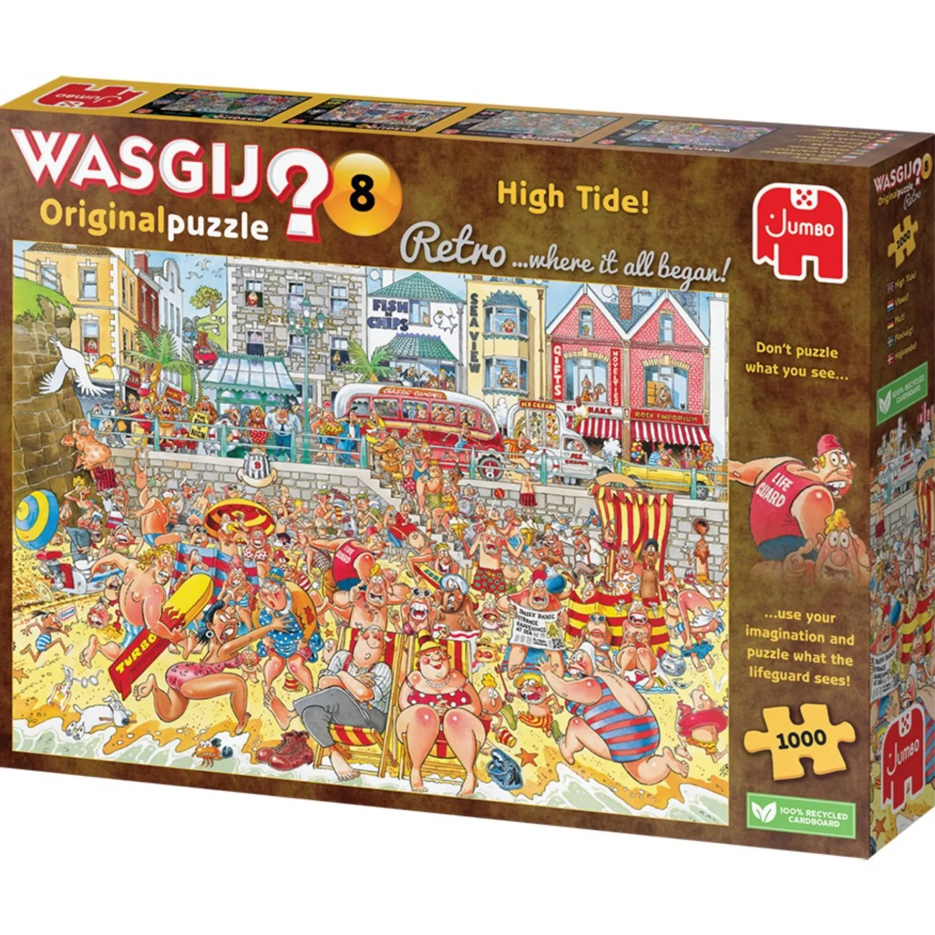 Legpuzzels> Puzzel Wasgij Retro origineel 8 vloed 1000 stukjes