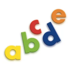 Schoolborden>Quercetti Magneet Letters Kleuren 48 Delig