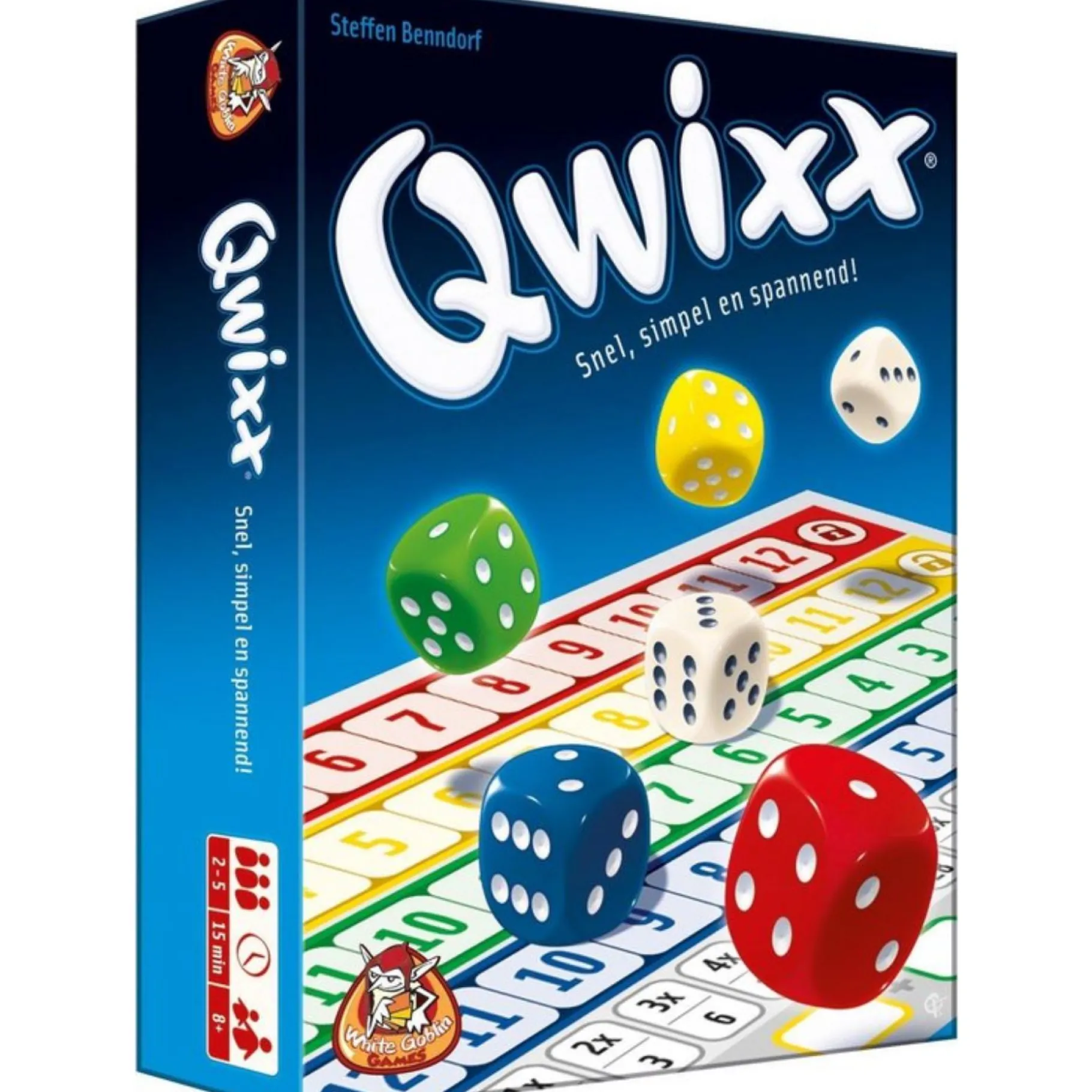 Familiespellen>White Goblin Games Qwixx - Dobbelspel