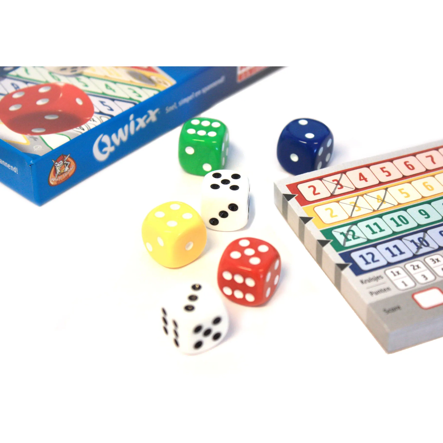 Familiespellen>White Goblin Games Qwixx - Dobbelspel