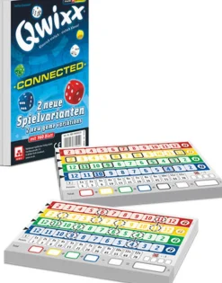 Familiespellen>White Goblin Games Qwixx Connected - Uitbreiding - Dobbelspel