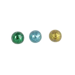 Fidget Toys> Raamkruiper knijpballen glitter 4 cm 3 stuks