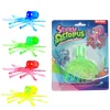 Fidget Toys> Raamkruiper Sticky octopus 4 assorti