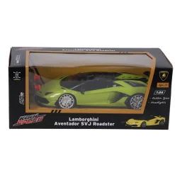 Radiografisch|Jongens>Kool Speed Radiografisch bestuurbare auto lamborghini 1:24 aventador svj roadster neon groen