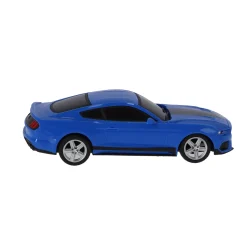 Radiografisch|Jongens></noscript>Kool Speed Radiografisch bestuurbare auto ford 1:24 mustang  mach 1 blauw