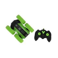 Radiografisch>Rapid Wheels Radiografisch Bestuurbare flipover auto groen