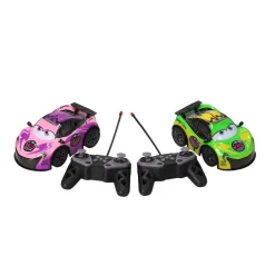Radiografisch|Jongens> Radiografisch bestuurbare auto funny faces 2 assorti