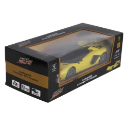 Radiografisch|Jongens></noscript> Radiografisch bestuurbare auto lamborghini 1:16 2,4g aventador svj roadster geel