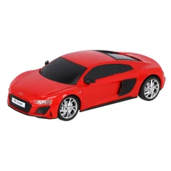Radiografisch|Jongens></noscript>Kool Speed Radiografisch bestuurbare auto audi 1:24 r8 coupé rood