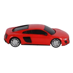 Radiografisch|Jongens></noscript>Kool Speed Radiografisch bestuurbare auto audi 1:24 r8 coupé rood