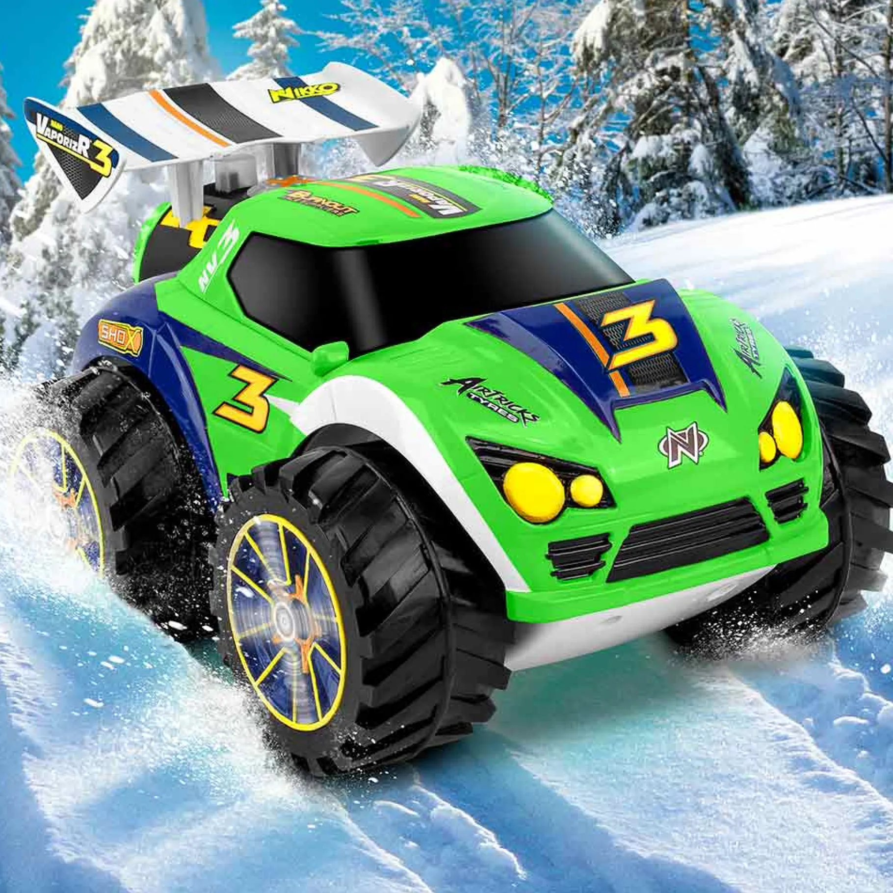 Radiografisch>Nikko Radiografisch Bestuurbare Auto Vaporizr Nano 3 Groen