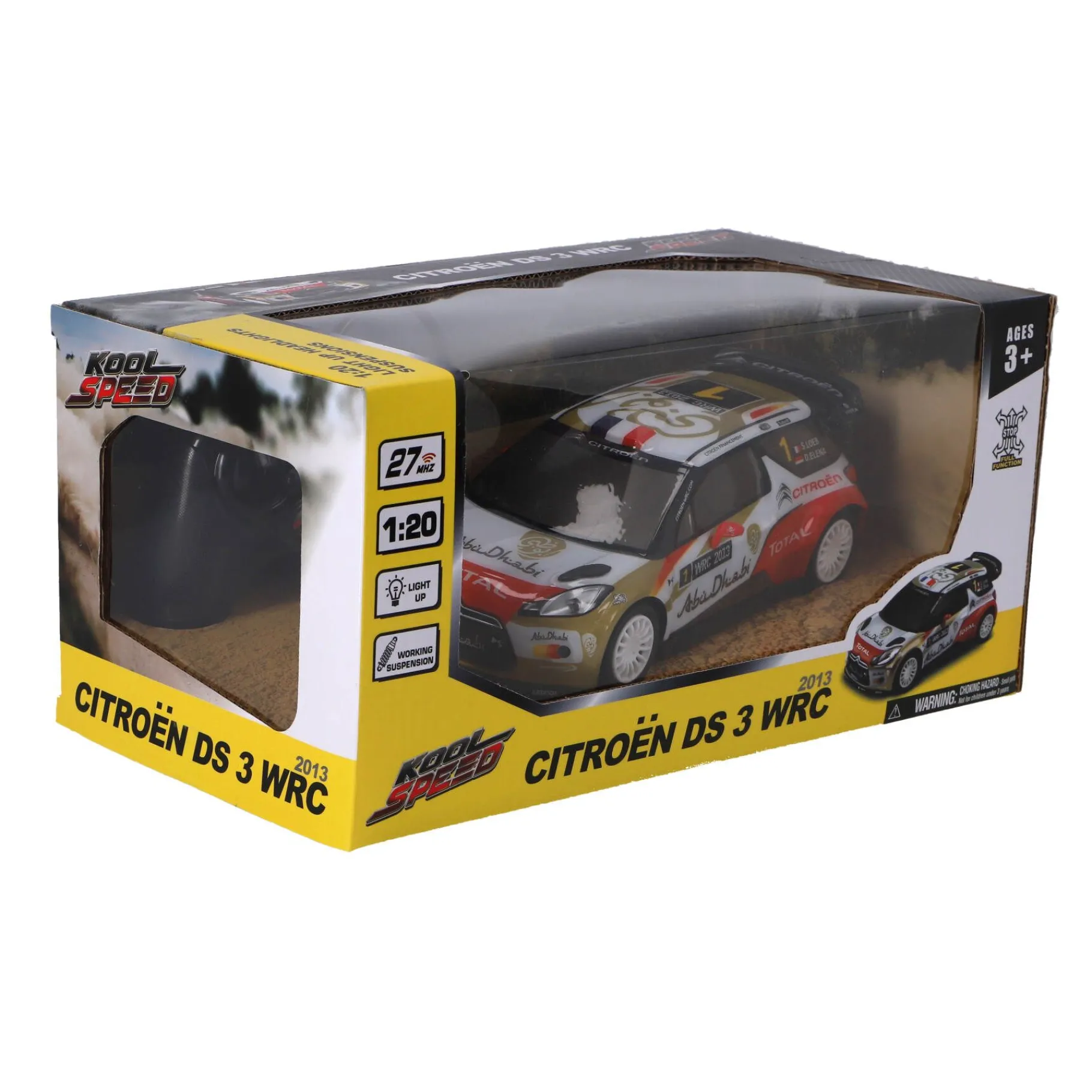 Radiografisch|Jongens>Kool Speed Radiografisch bestuurbare auto citroen 1:20 ds 3 wrc