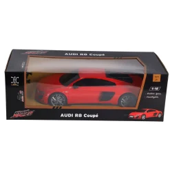 Radiografisch|Jongens>Kool Speed Radiografisch bestuurbare auto audi 1:16 2.4g r8  coupé rood