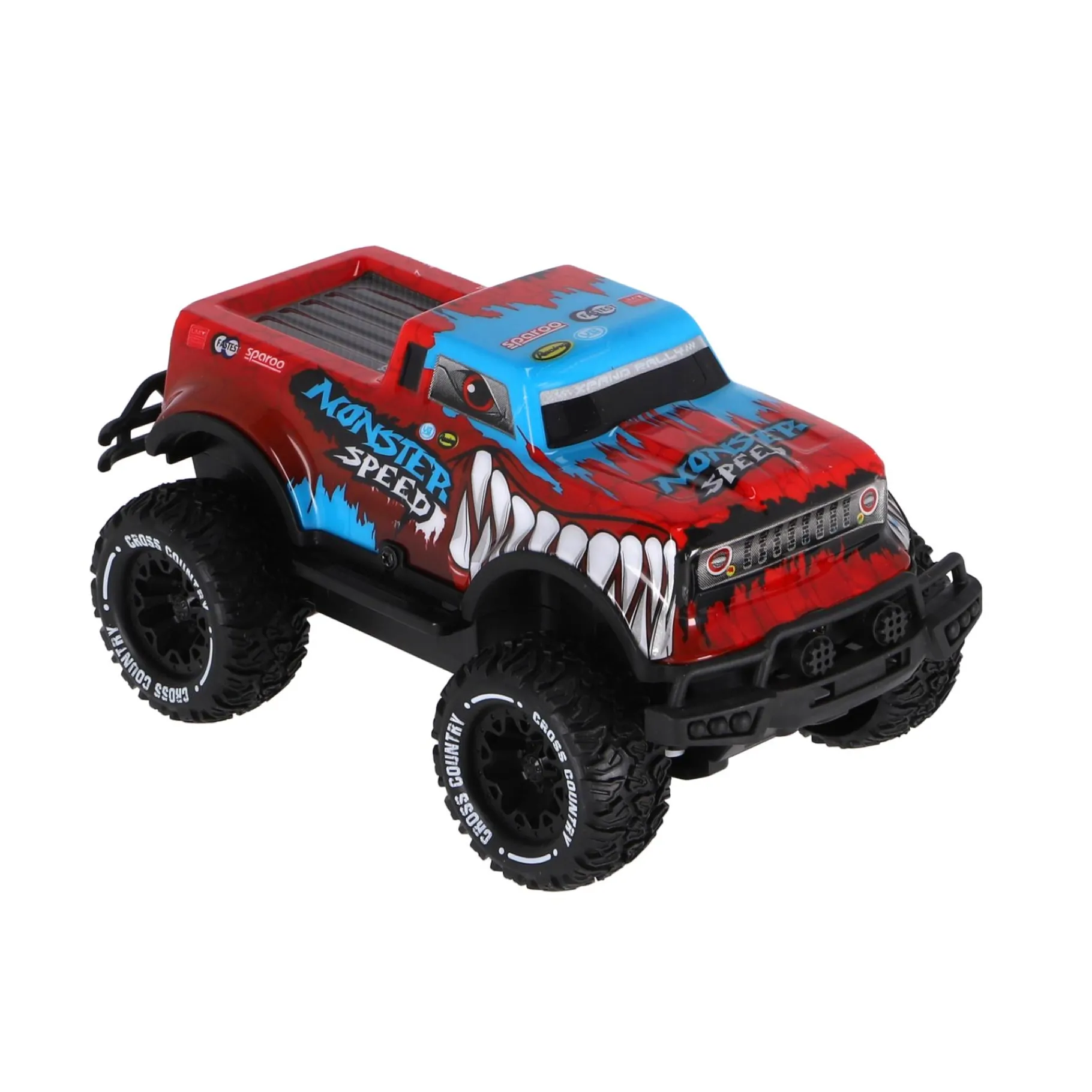 Radiografisch> Radiografische bestuurbare auto light up speed 4 assorti