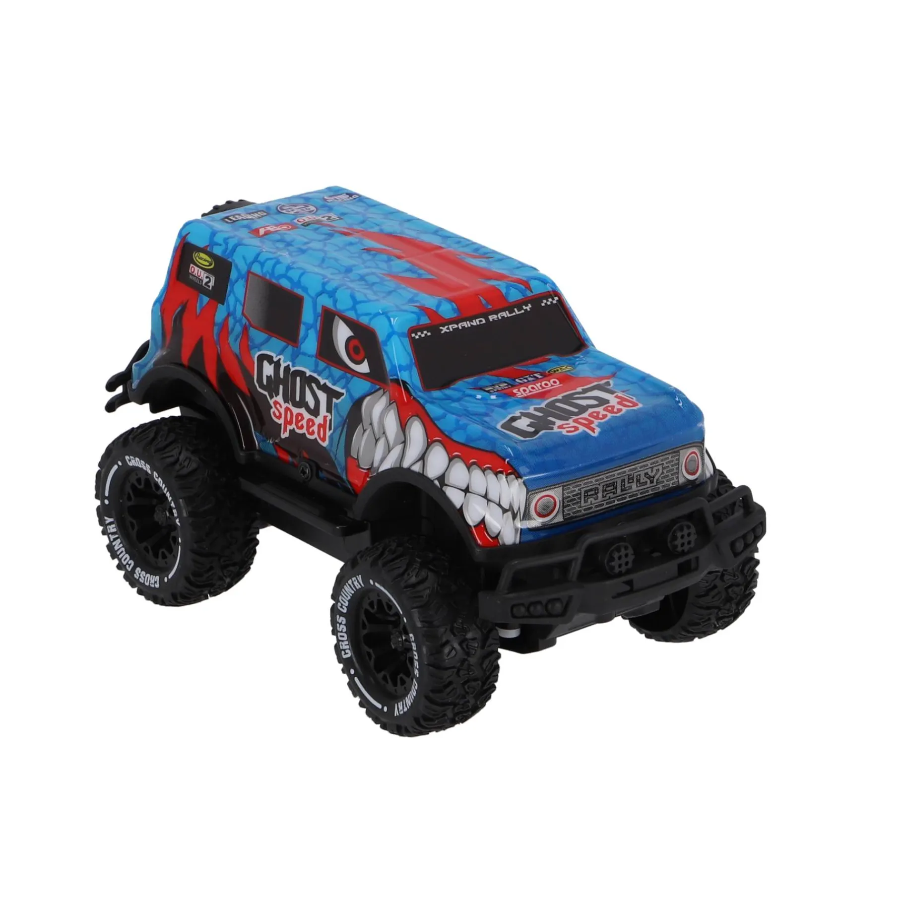 Radiografisch> Radiografische bestuurbare auto light up speed 4 assorti