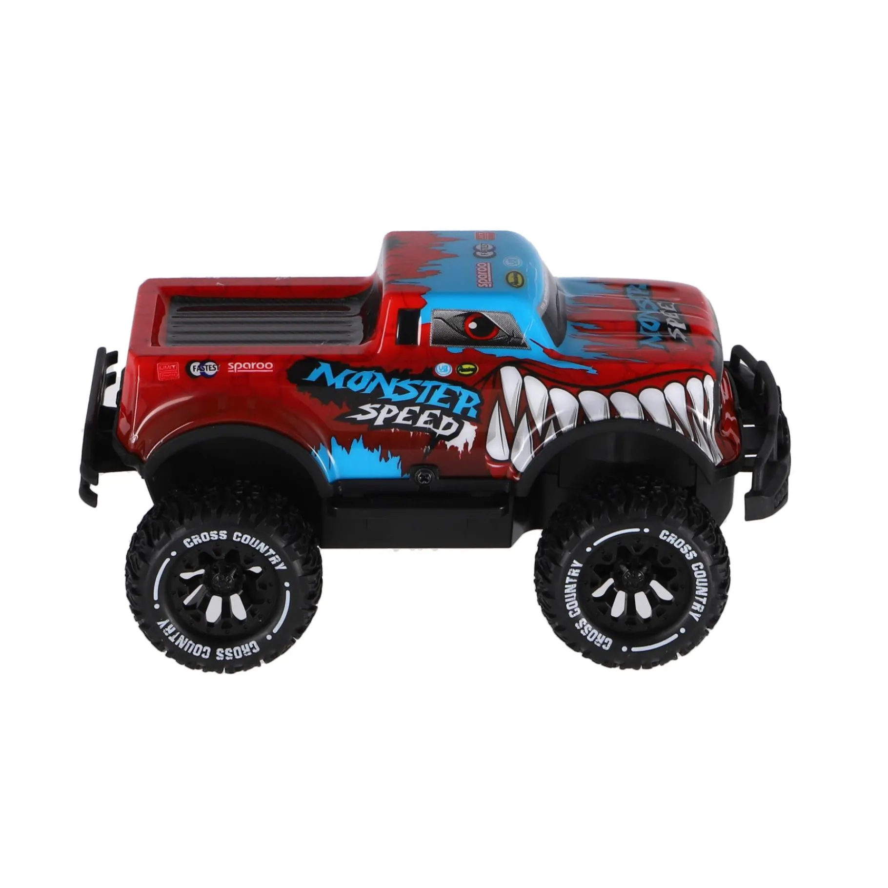 Radiografisch> Radiografische bestuurbare auto light up speed 4 assorti