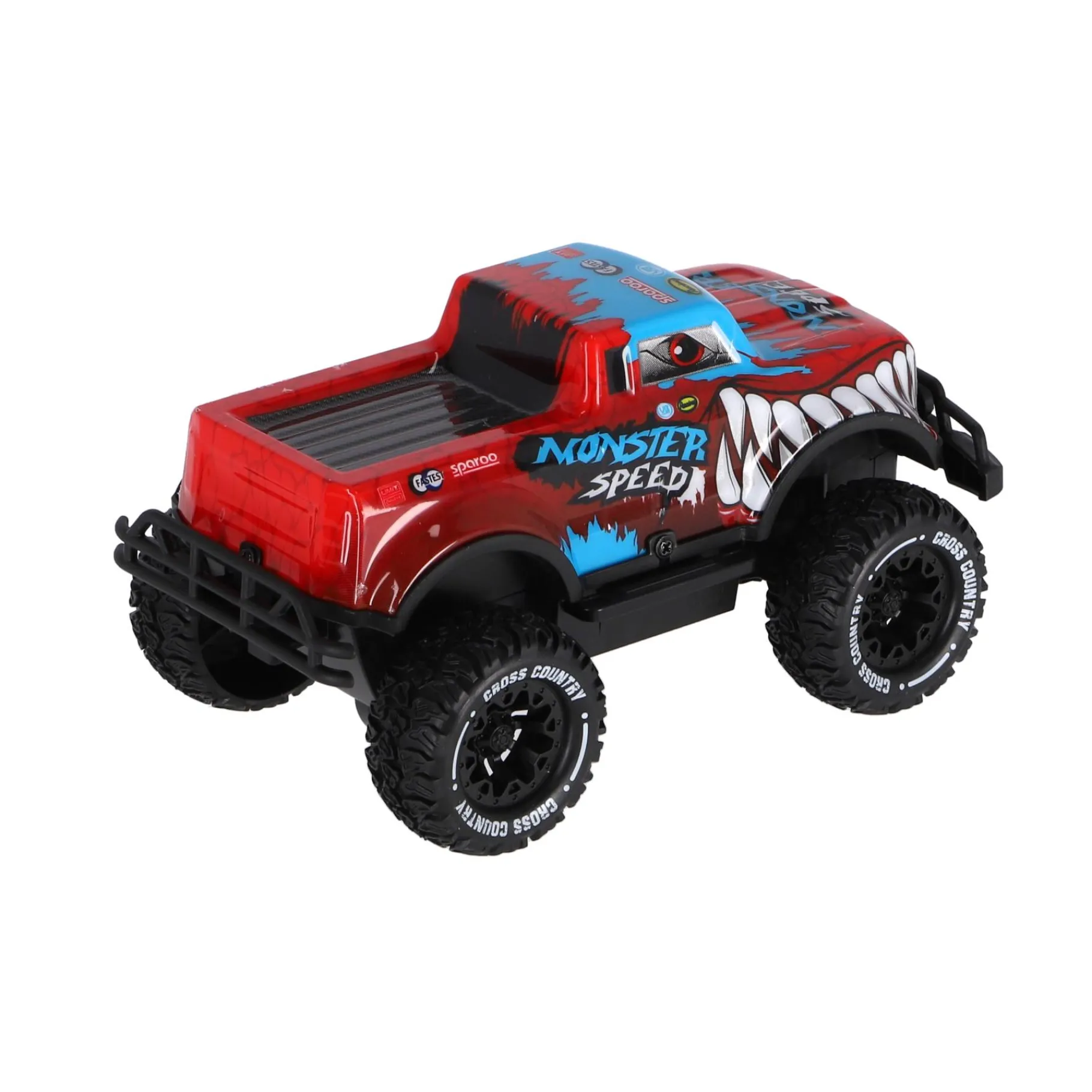 Radiografisch> Radiografische bestuurbare auto light up speed 4 assorti