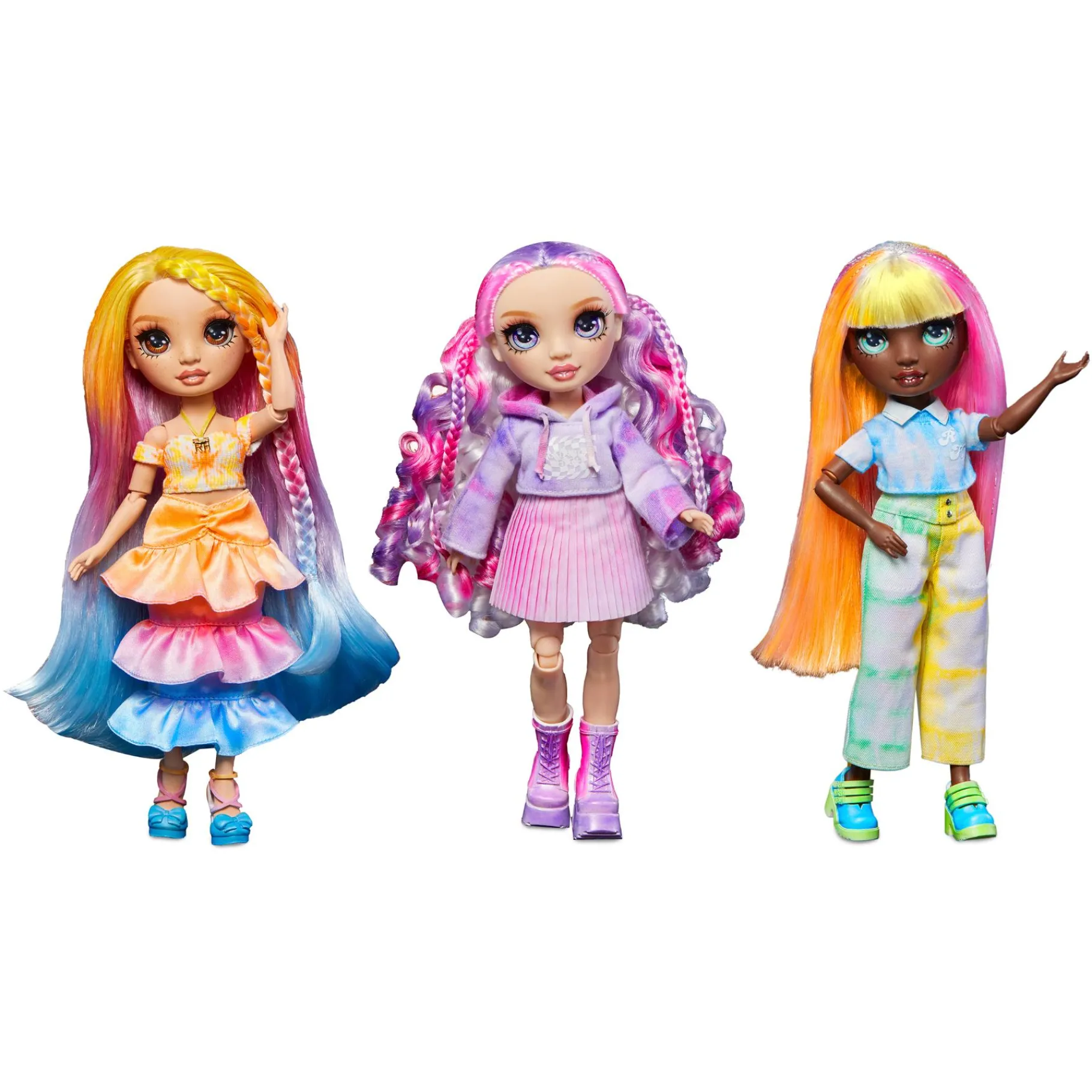 Meisjes|Tienerpoppen> Rainbow H. WaterColor & Create Theme Dolls purple Eyes